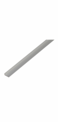 Sonstige Hliníkový koncový profil 8 mm x 19 mm x 2 000 mm, stříbrný