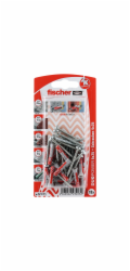 Fischer Hmoždinky DuoPower O 5 mm x 25 mm S PH K 18 kusů se šroubem s čočkovou hlavou