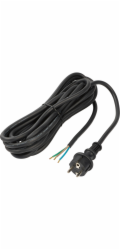 Sonstige Napájecí kabel se zástrčkou, 5 m, černý