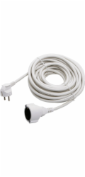 Sonstige Prodlužovací kabel s ochranným kontaktem, bílý, 10 m