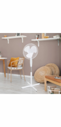 Sonstige Bílý stojanový ventilátor, O 40 cm x 120 cm
