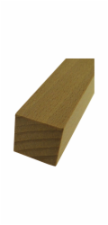 Döllken Profiles Čtvercová buková lišta 10 mm x 10 mm délka 1000 mm