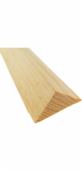 Döllken Profiles Trojúhelníková lišta, borovice, 22 mm x 22 mm, délka 900 mm