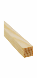 Döllken Profiles Čtvercový proužek z borovice, 10 mm x 10 mm, délka 900 mm