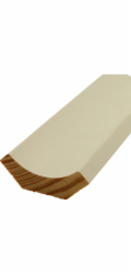 Döllken Profiles Bíle lakovaná obložková lišta, 22 mm x 22 mm, délka 2400 mm