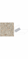 Sonstige Nástěnná lišta Plus 59 x 3 cm Mosaic Carmin (MK 432)