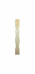 Sonstige Balkonová deska smrk/jedle zakřivená typ A 980 mm x 120 mm x 18 mm