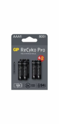 GP Nabíjecí bat. ReCyko Pro AAA (HR03) 800mAh- 6ks