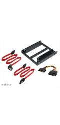 AKASA adaptér 2.5" SSD a HDD + SATA kabely