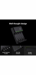 Nabíječka Green Cell GC VitalCharger a 4x AAA / HR03 800mAh dobíjecí baterie