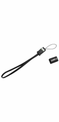 Logo kabelu USB USB-A – miniUSB 0,3 m černý (24904)