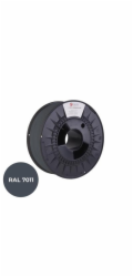 C-TECH tisková struna PREMIUM LINE ( filament ) , PETG, ocelová šedá, RAL7011, 1,75mm, 1kg