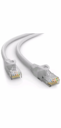 Kabel C-TECH patchcord Cat6, UTP, šedý, 40m