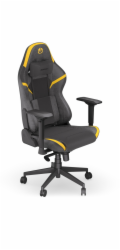 Endorfy herní židle Scrim YL/kůže + textil/žlutočerná