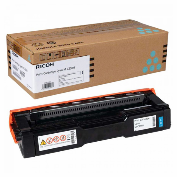 Originální azurový toner Ricoh 408341 (037084)