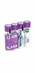 1x4 Ansmann Lithium Akku Micro AAA 400mAh + kabel 1311-0028