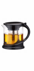 Konvice na čaj skleněná s nerezovým sítkem 1 l Kamille