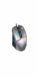 A4tech Bloody Myš W60 Max Activated, podsvícená herní myš, 12000 DPI, USB, Šedá