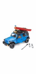 BRUDER Jeep Wrangler Rubicon Unlimited s kajakem a figurkou