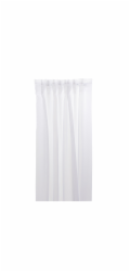 Denní závěsy Domoletti W2988-70000, bílá, 260 x 300