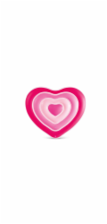 Nafukovací plážová matrace Heart 155 x 135 cm INTEX 58727