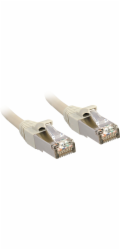 Lindy Premium propojovací kabel S/FTP, kat. 6, LSOH, 15m, šedá (45588)
