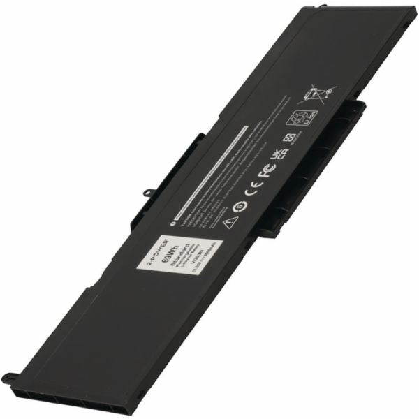 2-POWER Baterie 11,55V 6000mAh pro Dell Latitude 5580, La...