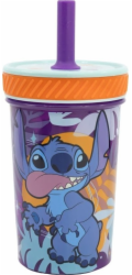 Stitch Disney - Dropsafe Non-Tip Cup se silikonovým brčkem z kolekce Aloha 370 ml