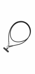 TB 2v1 USB C kabel Lanyard 1m Black