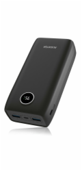 Power bank ALIGATOR PD20W+QC22.5A,30000mAh,černá
