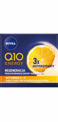 Nivea Q10 Energy noční krém proti vráskám - 3x antioxidanty 50ml