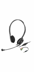 GENIUS headset HS-200C, 2x 3,5 jack, redukce na single jack