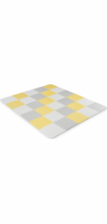 KINDERKRAFT LUNO žlutá puzzle pěnová podložka