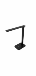 Platinet PDL6731B stolní LED lampa 5W stmívatelná, integrovaná baterie 6000mAh, USB port, černá