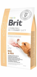 BRIT Grain Free Veterinary Diet Hepatic Egg&Pea - suché krmivo pro psy - 2 kg