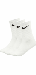 Nike Ponožky Everyday Lightweight Crew 3Pak High Socks 100: Velikost - 39 - 42