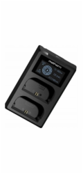 Mathorn Dvoukanálová nabíječka MBC-D200 USB-C pro Canon LP-E6