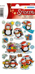Herma HERMA MAGIC Vánoce ZIMA Tučňáci PRISMATICF