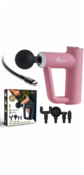 ExtraLink Masážní pistole Mini růžová | Masážní pistole | 4 tipy