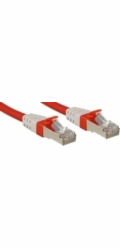 Lindy patchkabel Cat6(A) SSTP / S/FTP PIMF červený 5,00 m 10 Gbit (45388)