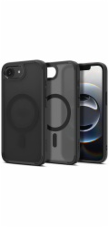 Spigen Crystal Hybrid MagSafe, mrazuvzdorná černá - iPhone 16e