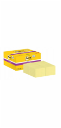 Post-it Samolepicí bločky Super Sticky (622-SSCY-24VP), 47,6x47,6 mm, 21x90 listů + 3x90 listů. zdarma, žlutá