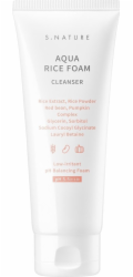 S.Nature Aqua Rice Foam Cleanser rýžová pěna na mytí obličeje 160ml