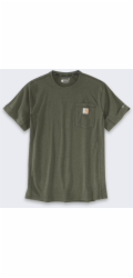 Carhartt Tričko Force Mid Pocket Basil
