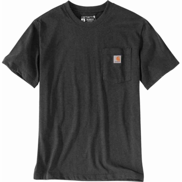 Carhartt Tričko Carhartt Heavyweight Pocket Carbon