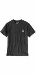 Carhartt Tričko Carhartt Heavyweight Pocket Carbon
