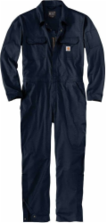 Carhartt Plátěný overal Rugged Flex námořnickou modří
