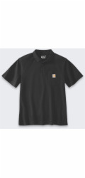 Carhartt volné polo tričko černé