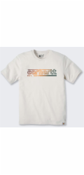 Carhartt Tričko Light Logo Graphic Oat Milk