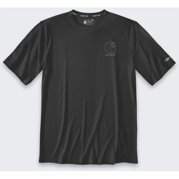 Puma Černé tričko Sun Defender Lightweight Logo SS